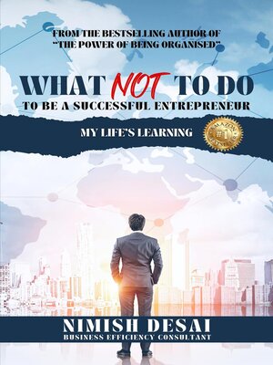 cover image of What Not to Do to Be a Successful Entrepreneur